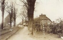 Die Pütnitzer Straße aus Richtung Damgarten 1920