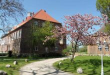 Schloss Pütnitz im Frühling